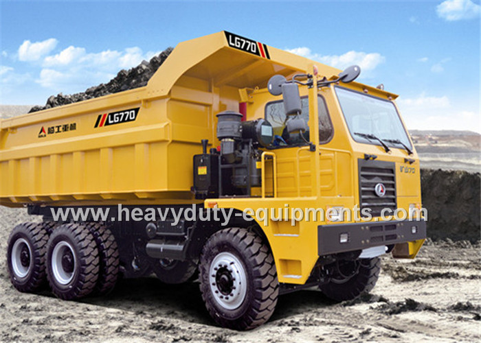 72 tons Off road Mining Dump Truck Tipper 353kW engine power drive 6x4 with 36m3 body cargo Volume