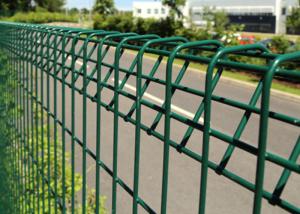 China Security Anti Climb Galvanised Roll Top Fencing With Long Service Time wholesale