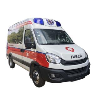 China Diesel Fuel Type Mobile ICU Medium Duty Ambulance IVECO 4*2 Hospital wholesale
