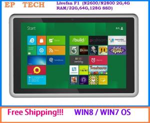 China Free shipping!! 32/64-bit Tablet PC Win7/Win8 OS Atom N2800/N2600 Dual Core 1.86GHz 3G wholesale