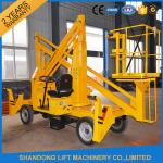 10m Diesel Engine Aerial Trailer Mounted Boom Lift Hire , Towable Articulating