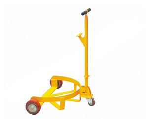 China 55 Gallon Drum Handler Stacker Trolley With Tilt Function ODM wholesale