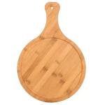Non - Fragile Bamboo Pizza Board Food Serving Board 100% Food Standard
