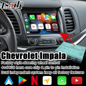 China 4+64GB Chevrolet Impala Android Navigation Box carplay android auto Mirror Link real time Navigation wholesale