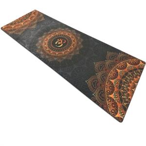 China Digital printing yoga mat, full color printing suede,Washable Yoga Mat Eco Friendly wholesale