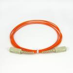 Indoor FTTH Single Mode FC To LC Fiber Patch Cord , Fiber Optic Jumper Cable