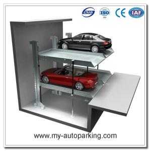China 2,4,6 Cars Automatic Car Garage Lift for Basement/Underground Hydraulic Car Lift Machine/Pit Car Stacke wholesale