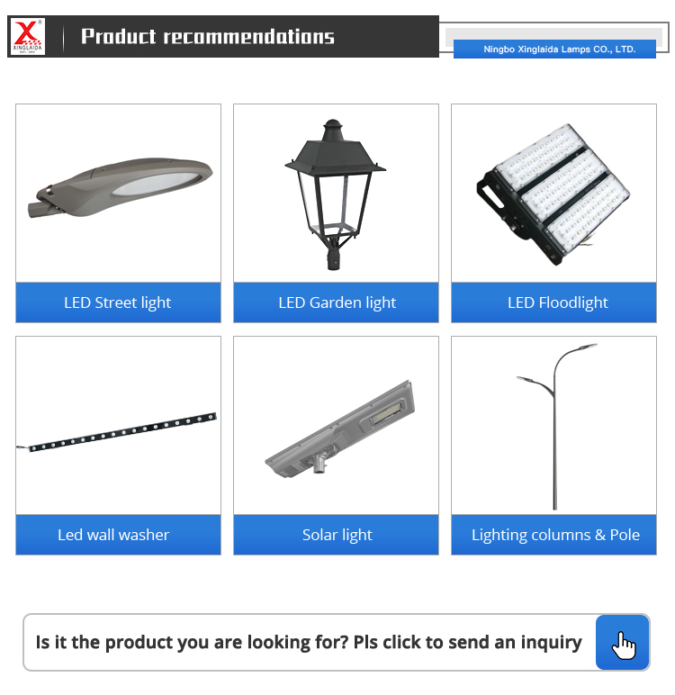AWS D.1.1 Circuitry Square Garden Pole Waterproof Classic Garden Light Pole