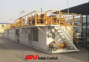 China Solids Removal 380V Slurry Separation Drilling Mud Tanks wholesale
