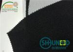 Black Woven Interlining Fabrics ( Etretelas ) With Double Dot PA Coating