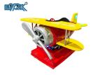 Propeller Big Plane Amusement Equipment Battery Car Fiberglass Kids Ride