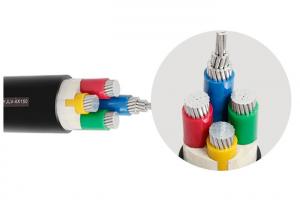 China Aluminum Conductor Insulated PVC Sheathed Cable Four Core PVC Cable with 0.6/1kV wholesale