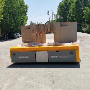 China Heavy Load 10Ton Battery Powered Transfer Cart Remote Control wholesale