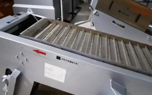 China 4.5KW 17m3/H Filtration Wastewater Treatment Screw Press Dehydrator Inner Flow Mesh Plate Grille wholesale
