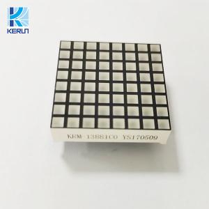 China Advertising Board Dot Matrix LED Display 8x8 Square Dots 3mm Diameter wholesale