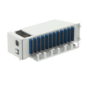 China Data Center 19 Inch Swing Type 96 Cores SC UPC Fiber Optic Patchpanel Optical Equipment 5 wholesale