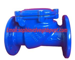 China GGG50 cast iron resilient seal check valve wholesale