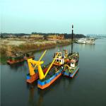 Customized Request 12 Inch Electric Power Cutter Suction Dredger with Hydraulic