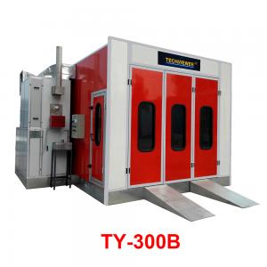 China 80℃ Steel Car Paint Booth Baking Oven With Italy Brand Diesel Burner Automotive Spray Booth wholesale