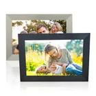 China Tabletop 10.1 inch Lcd Electronic Digital Picture Frame With Calendar Clock For Christmas Gift wholesale