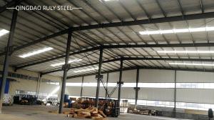 China Prefab Steel Structure Workshop Large Span Easy Assemble Crane Ventilation wholesale