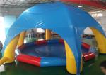 Children Above Ground Swimming Pools Portable EN14960 With Shade Tent