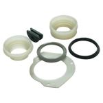 Industrial Grade Silicone Rubber Washers Customize Size 7.5-12Mpa Tensile