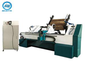 China 1500mm CNC Wood Turning Lathe With Full Automatic Feeding System wholesale