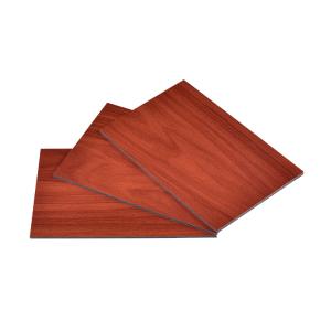 China Fireproof Class B1 Wooden Aluminum Composite Panel Various Colors wholesale
