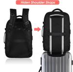 Large Capacity Flight Approved Weekender Overnight Bag Luggage Carry On Water