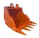 PC300 Excavator Rock Bucket , Mini Digger Bucket 54" 1.6 Stere For Mine