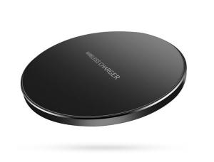China Portable Wifi Mobile Charger , Iphone / Samsung Galaxy Qi Wireless Charger Charging Pad on sale