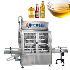 China 5000 ml Capacity Automatic Bottle Liquid Filling Machine for Oil in 5 Gallon Pails wholesale