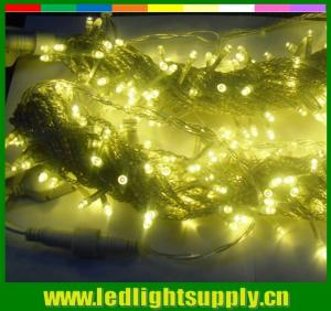 China home christmas decoration AC powered led fairy string lights on sale