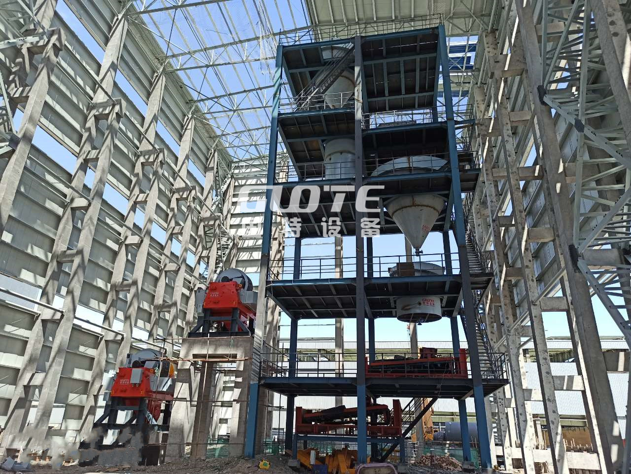 Low Iron High Capacity Silica Sand Washing Machine with 1 of Core Components