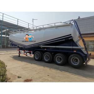 China 4 Axles dry bulk tanker trailer used to transport cement for sale export to Kenya , Sudan , Uganda , Malawi , Tanzania wholesale