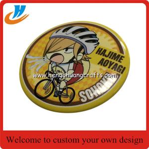 China Cheap Metal Button Badge/ Mirror Button Badge Pin/ Wholesale Custom Tin Badge on sale