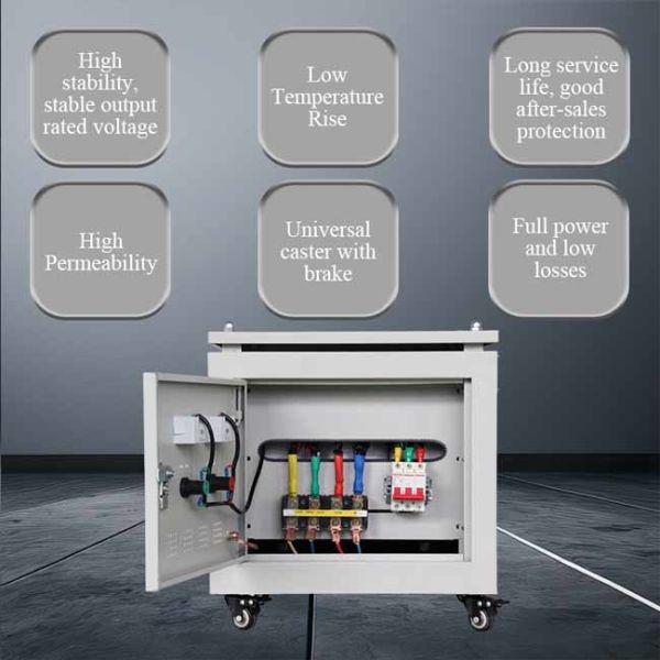 Generator Voltage Transformer 45KVA 220V 480V Three Phase/Single Phase Transformer