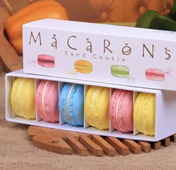 Custom Logo Macaroon Paper Box Macaron Box Pack Sweet Candy Chocolate Cookie