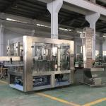 Glass Bottle Automatic Water Bottling Machine For Soft Drink / Hot Drink / Gas