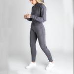 Heat Transfer Printing Sportswear Tracksuits Set For Women Jogging