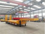 Jost E100 3 Axles Lowboy Semi-Trailer 70t Load Capacity Hydraulic Heavy Duty