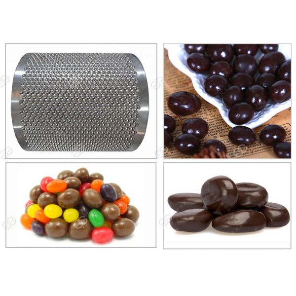 Automatic Chocolate Ball Bean Making Machine