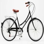 Single Speed Bicycle Classic City Cruiser Bike Women Step Through Lady Bikes 1