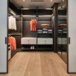 Customized Walk-in Wardrobe Cabinet in Contemporary Design Style for Clothing