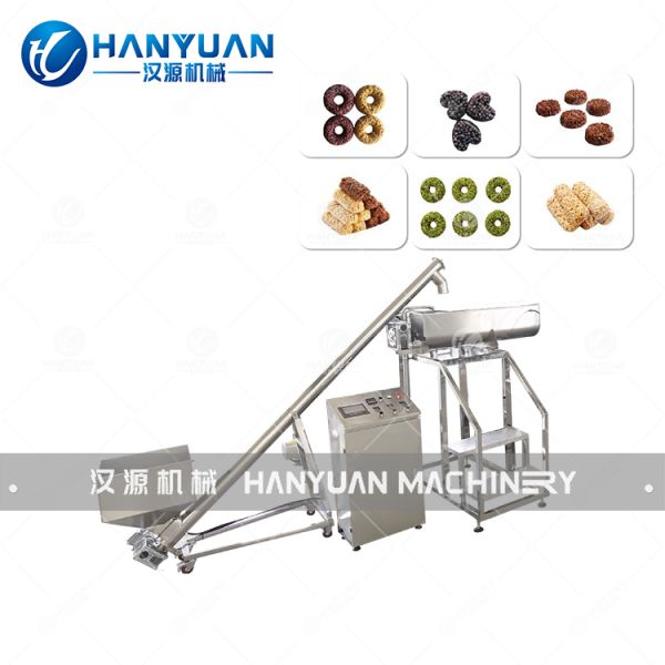 50kW Oatmeal Chocolate Production Line 500kg/H Protein Bar Manufacturing Machine