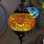 Wholesale Hanging glass chandeliers light Turkish Moroccan Pendant Light