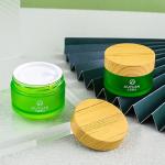 Transparent Clear 30ml Plastic Container For Cream Colored Yellow