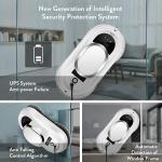 Household App-Controlled Rise Window Cleaning Robot for Indoor/Outdoor Glass