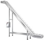 Small Incline Mobile Flat Metal Industrial Food Grade PVC Belt Conveyor System